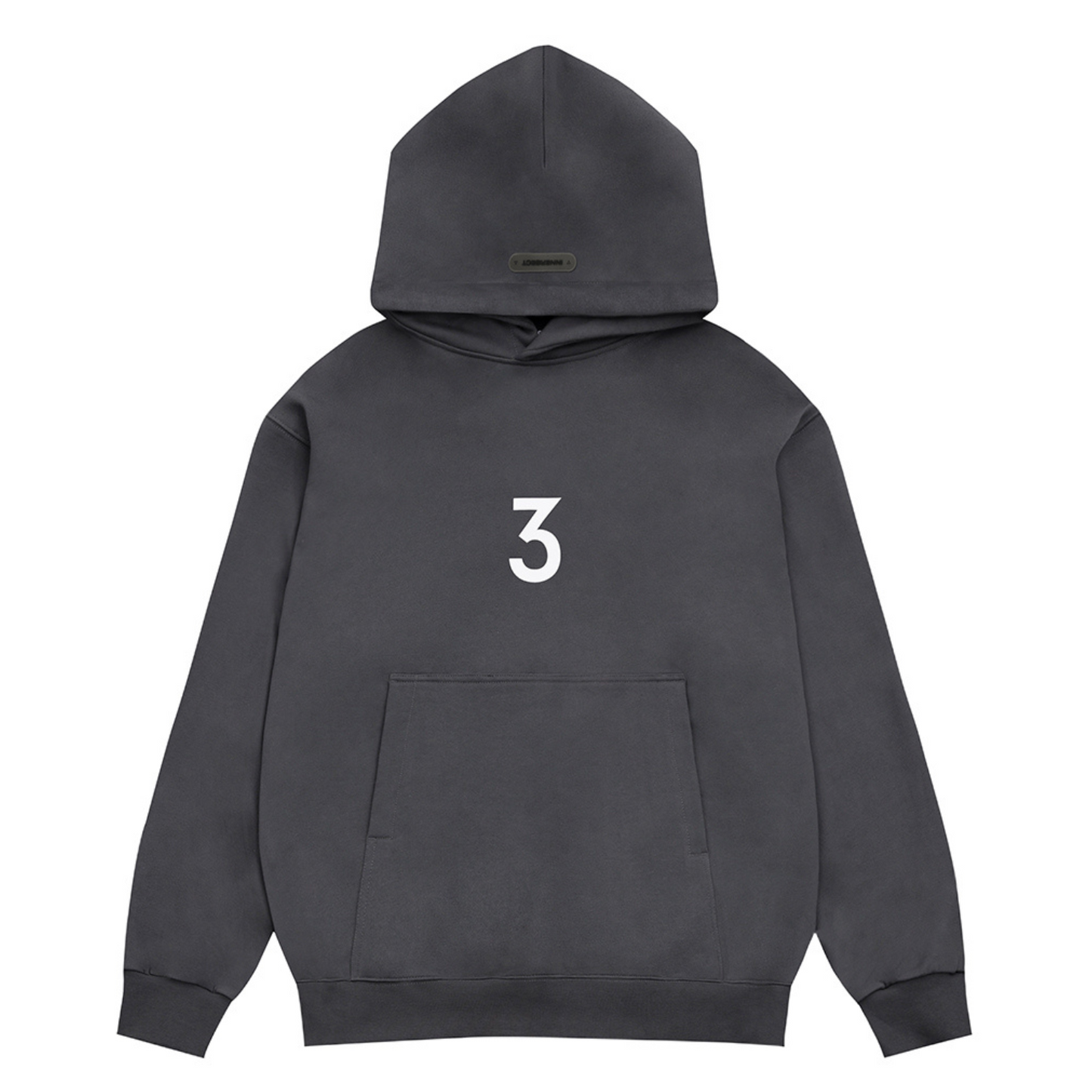 Charcoal Triple Dot Hoodie