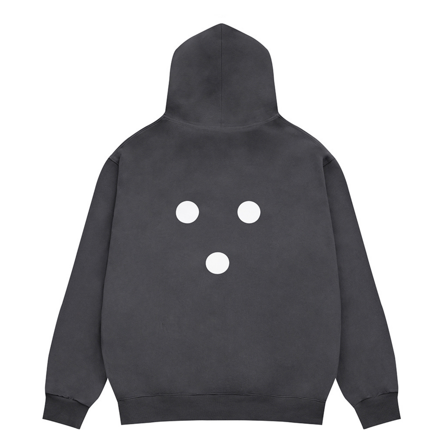 Charcoal Triple Dot Hoodie