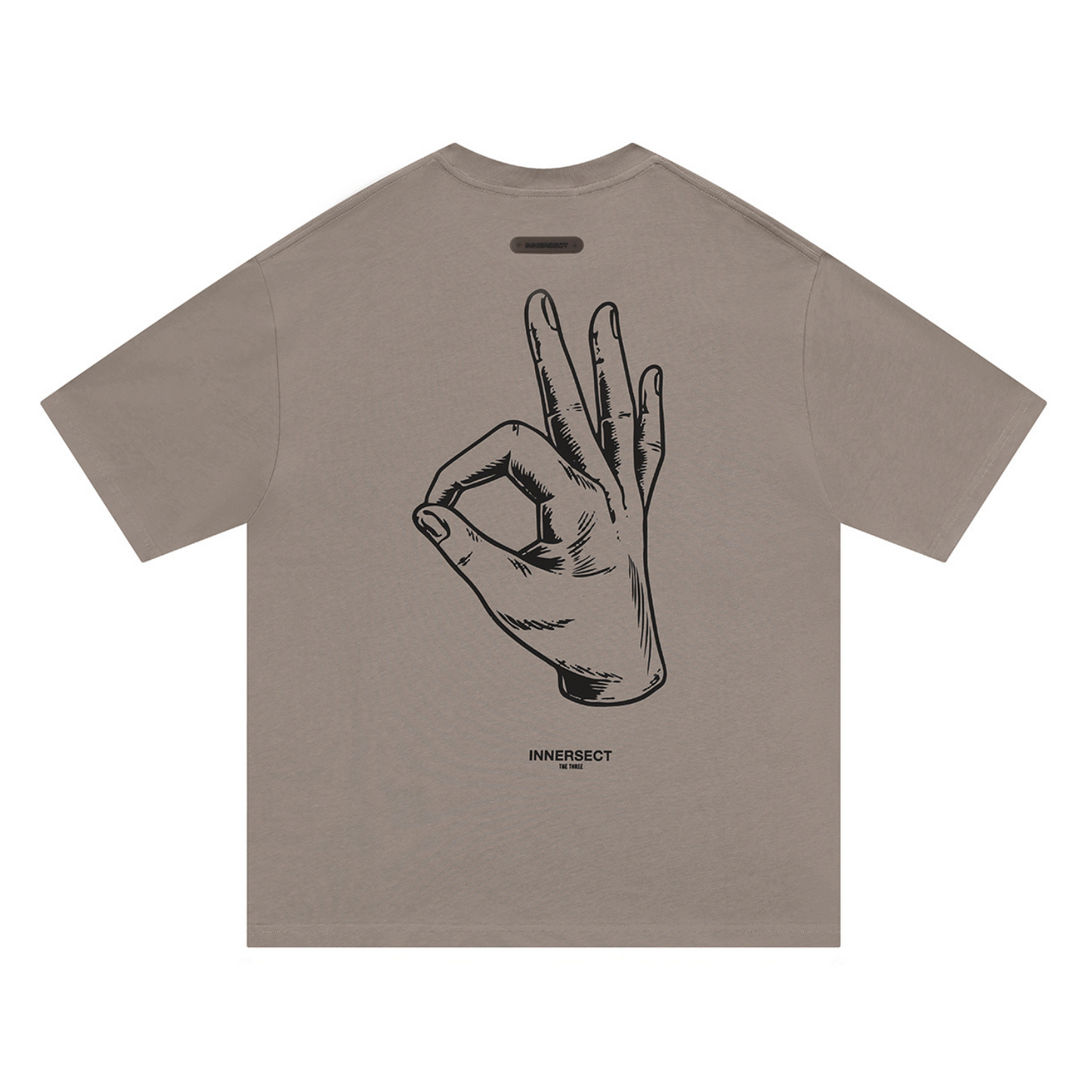 Brown "OK" T-Shirt
