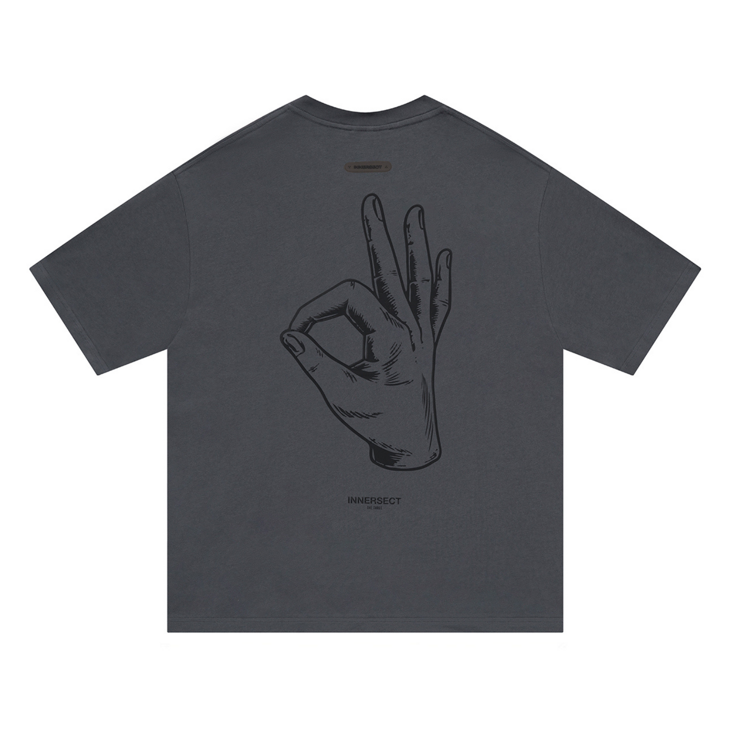 Charcoal "OK" T-Shirt