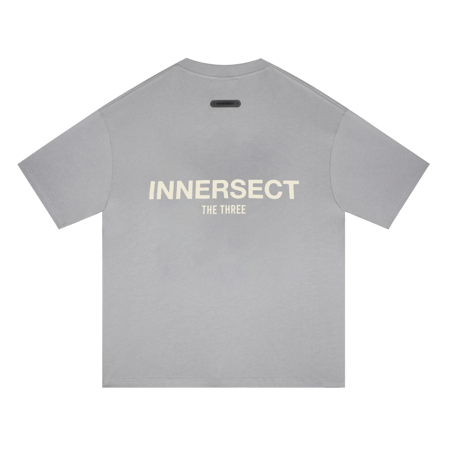 Gray "3" Logo T-Shirt