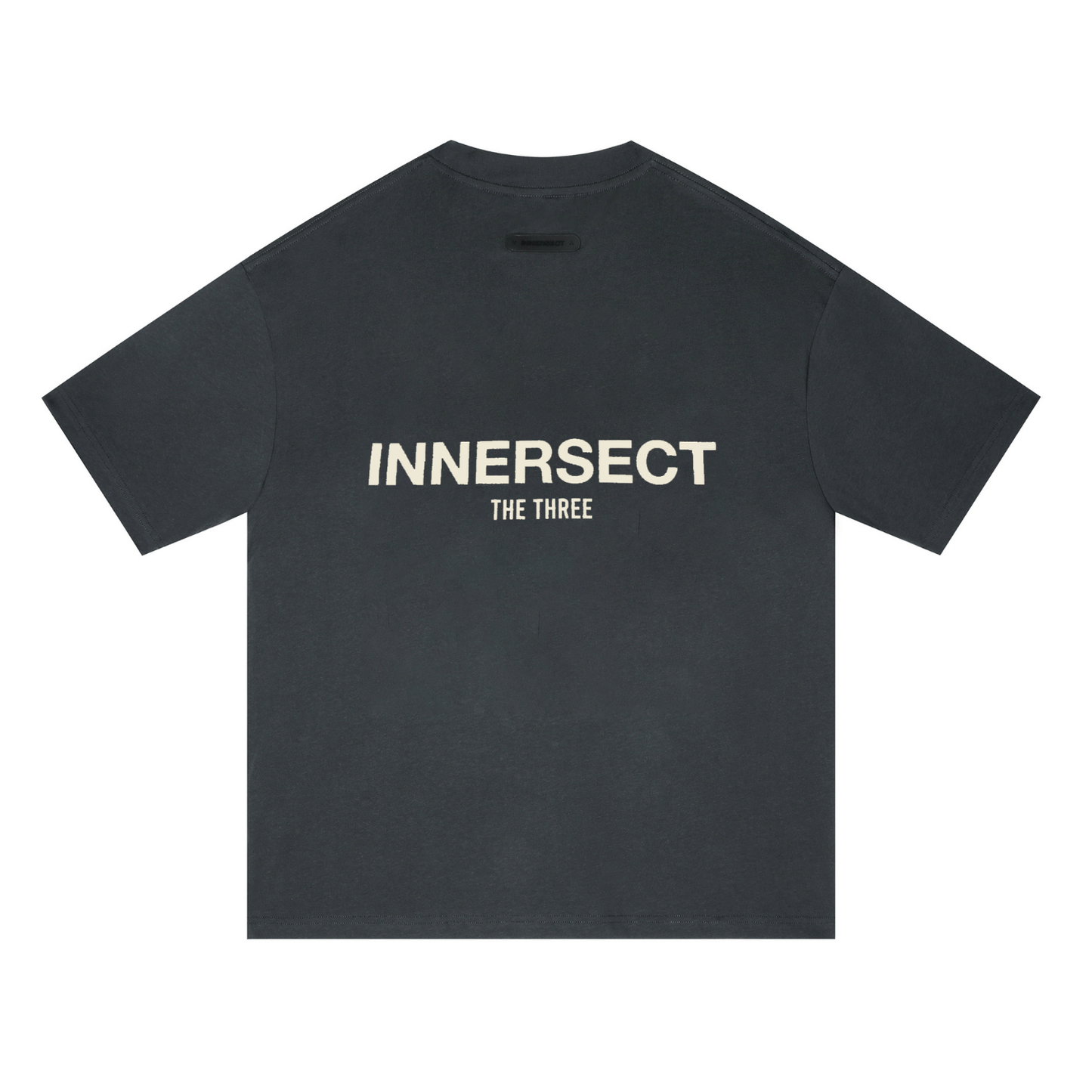 Charcoal "3" Logo T-Shirt