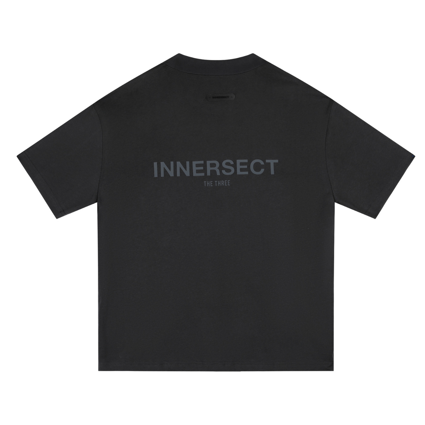 Charcoal Printed Logo T-Shirt