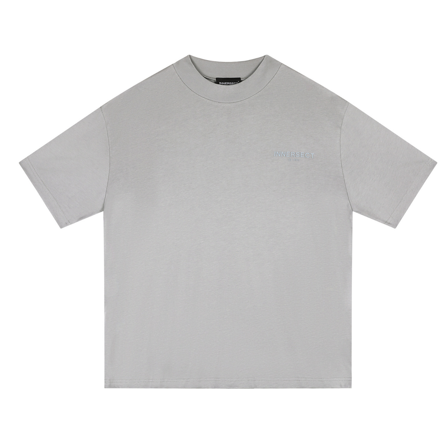 Gray Printed Logo T-Shirt