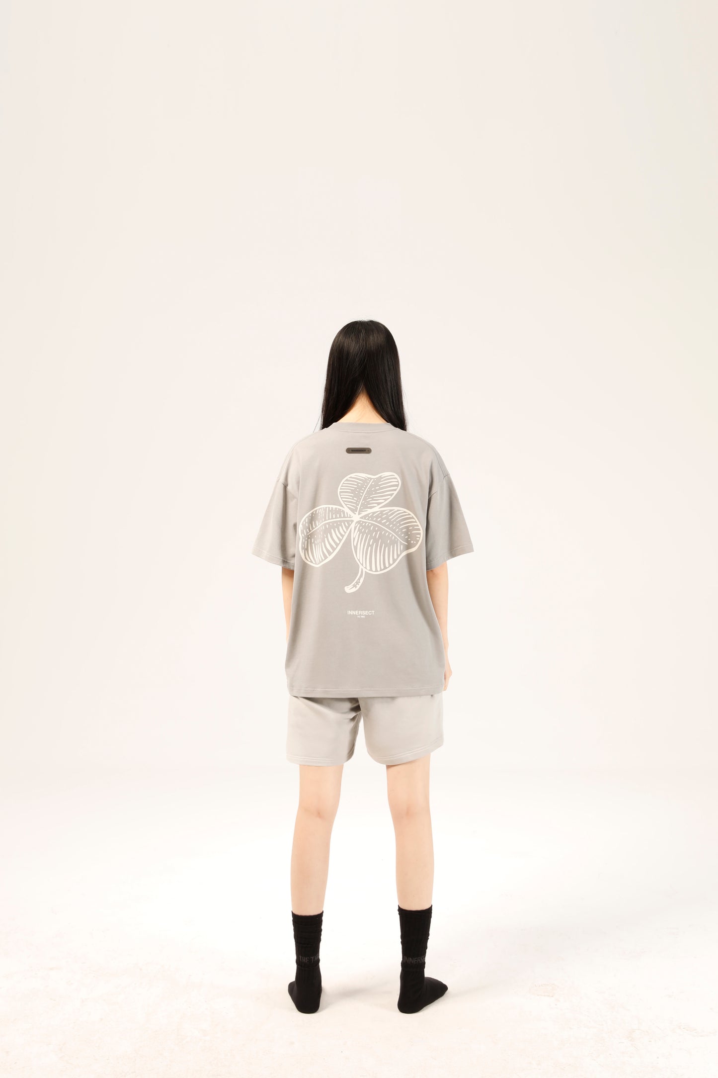 Gray Clover T-Shirt