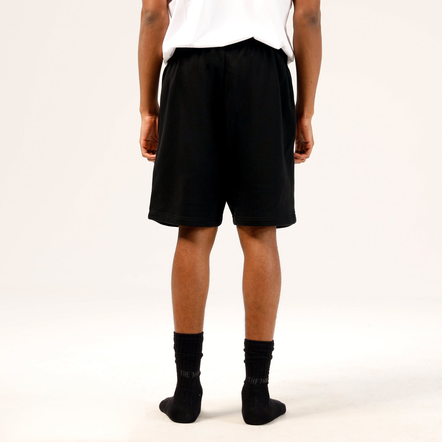 Black Logo Patch Shorts