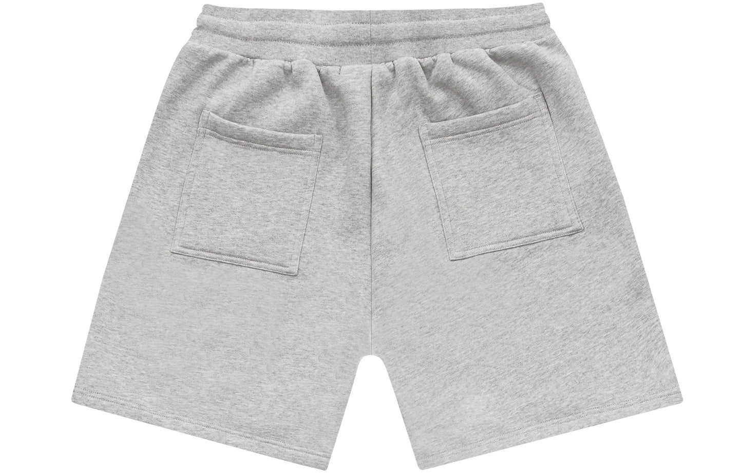 Gray Printed Logo Shorts