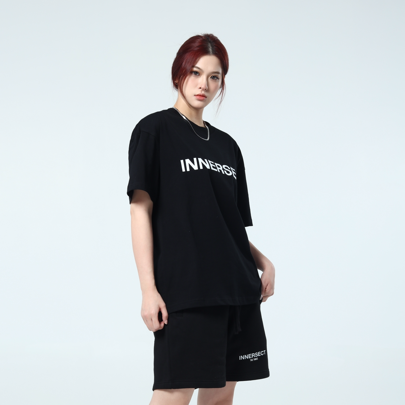 Black Printed Logo T-Shirt