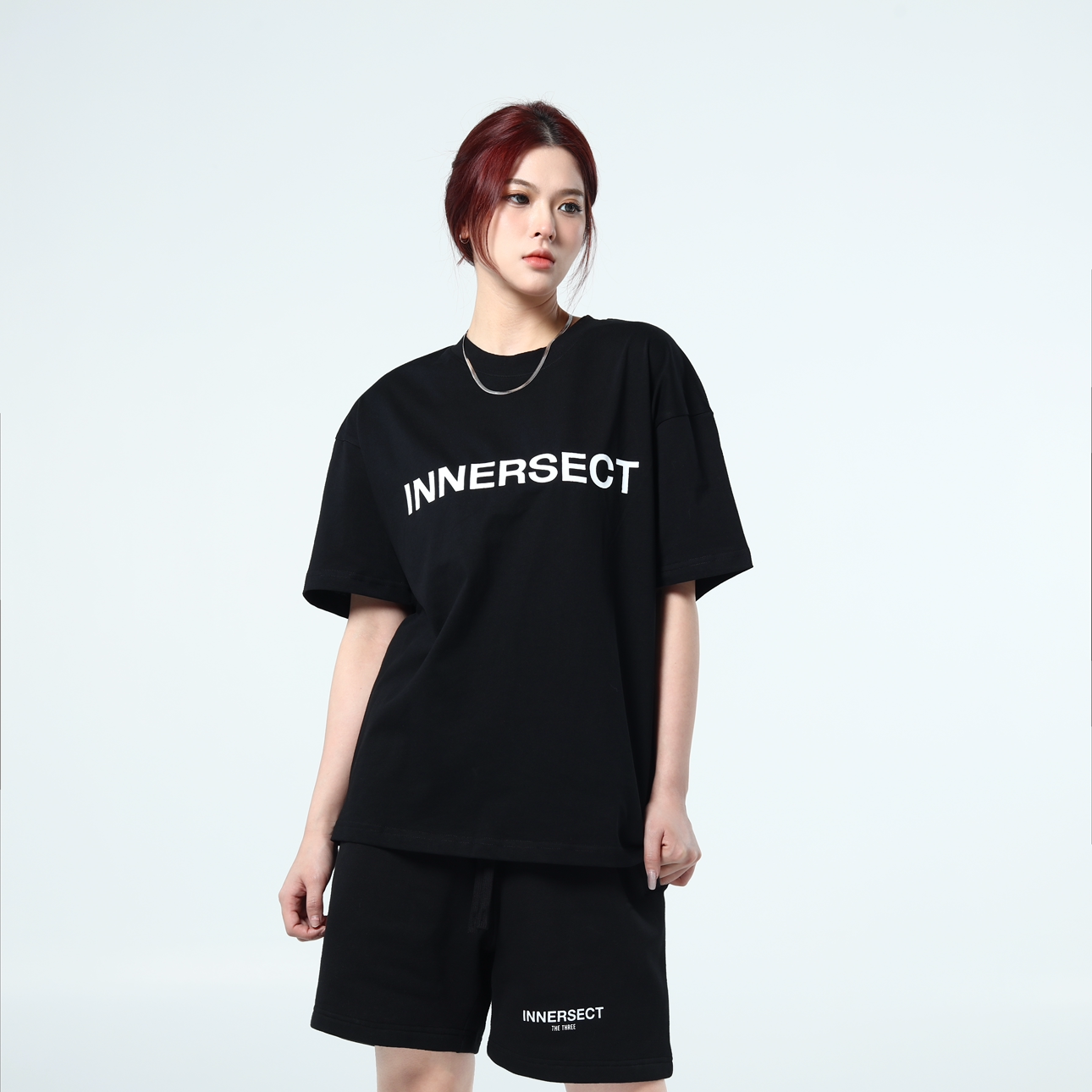 Black Printed Logo T-Shirt