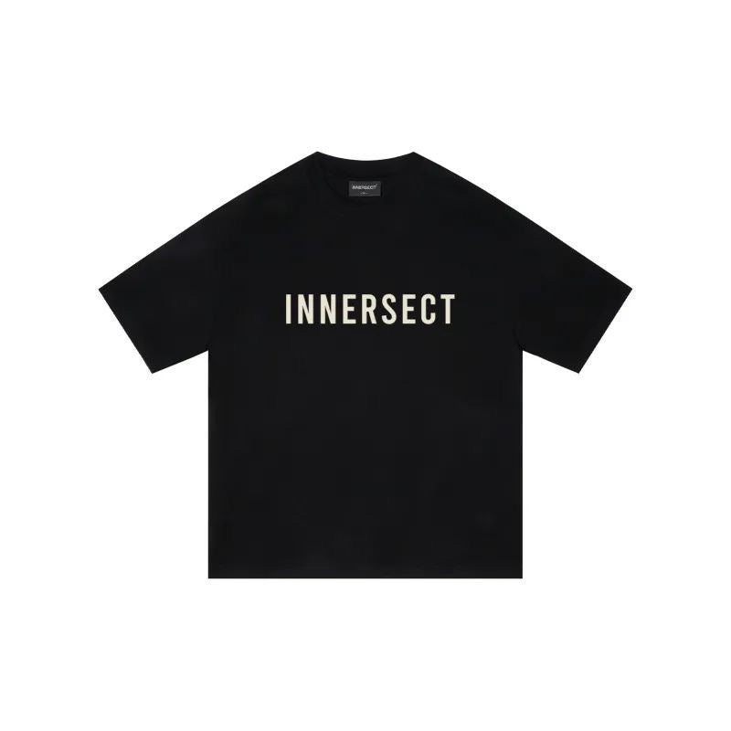 Black Printed Logo T-Shirt