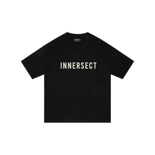 Black Printed Logo T-Shirt