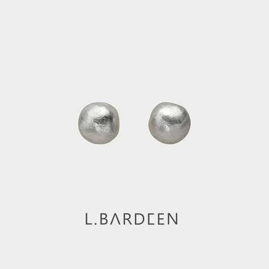 Silver Ball Earrings