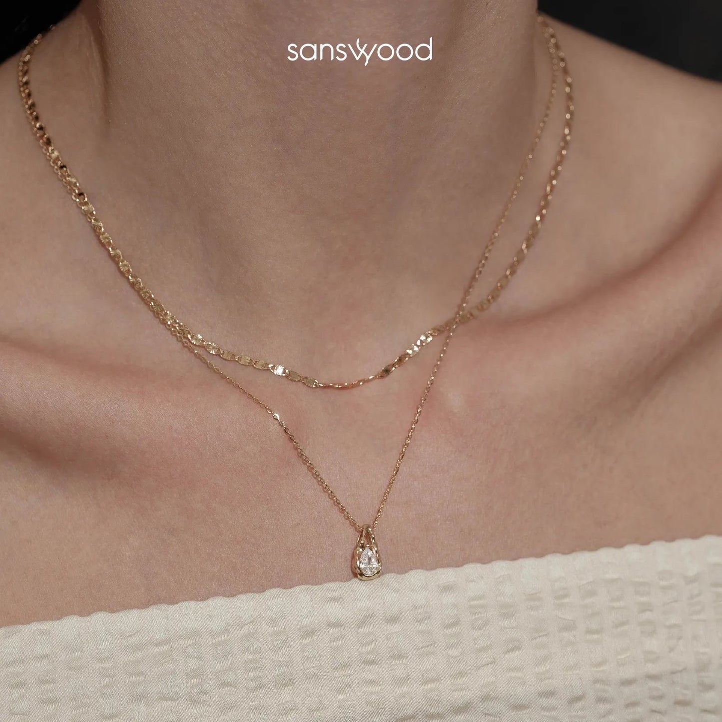 Moissanite Necklace