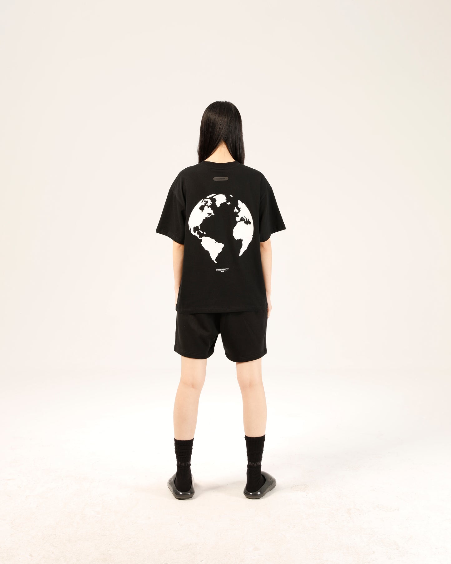 Black "3" Logo T-Shirt