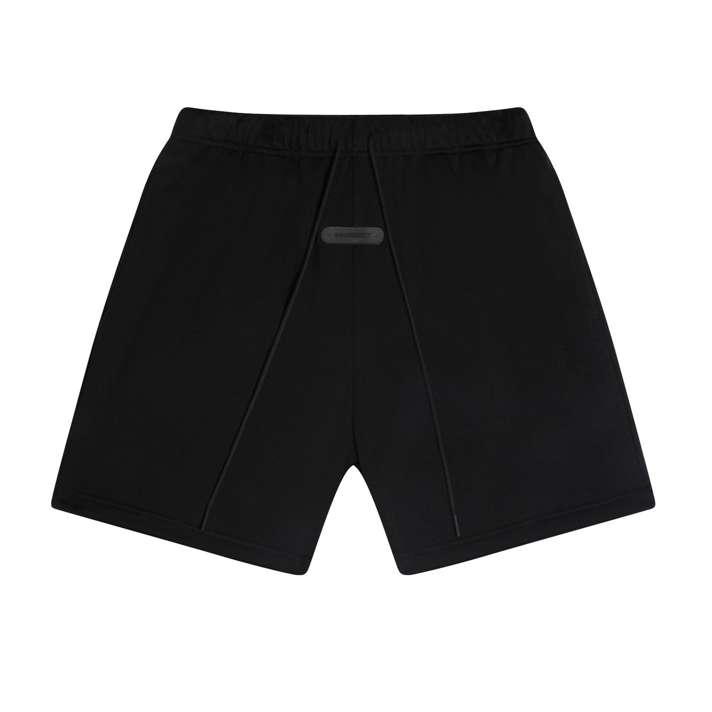 Black Logo Patch Shorts