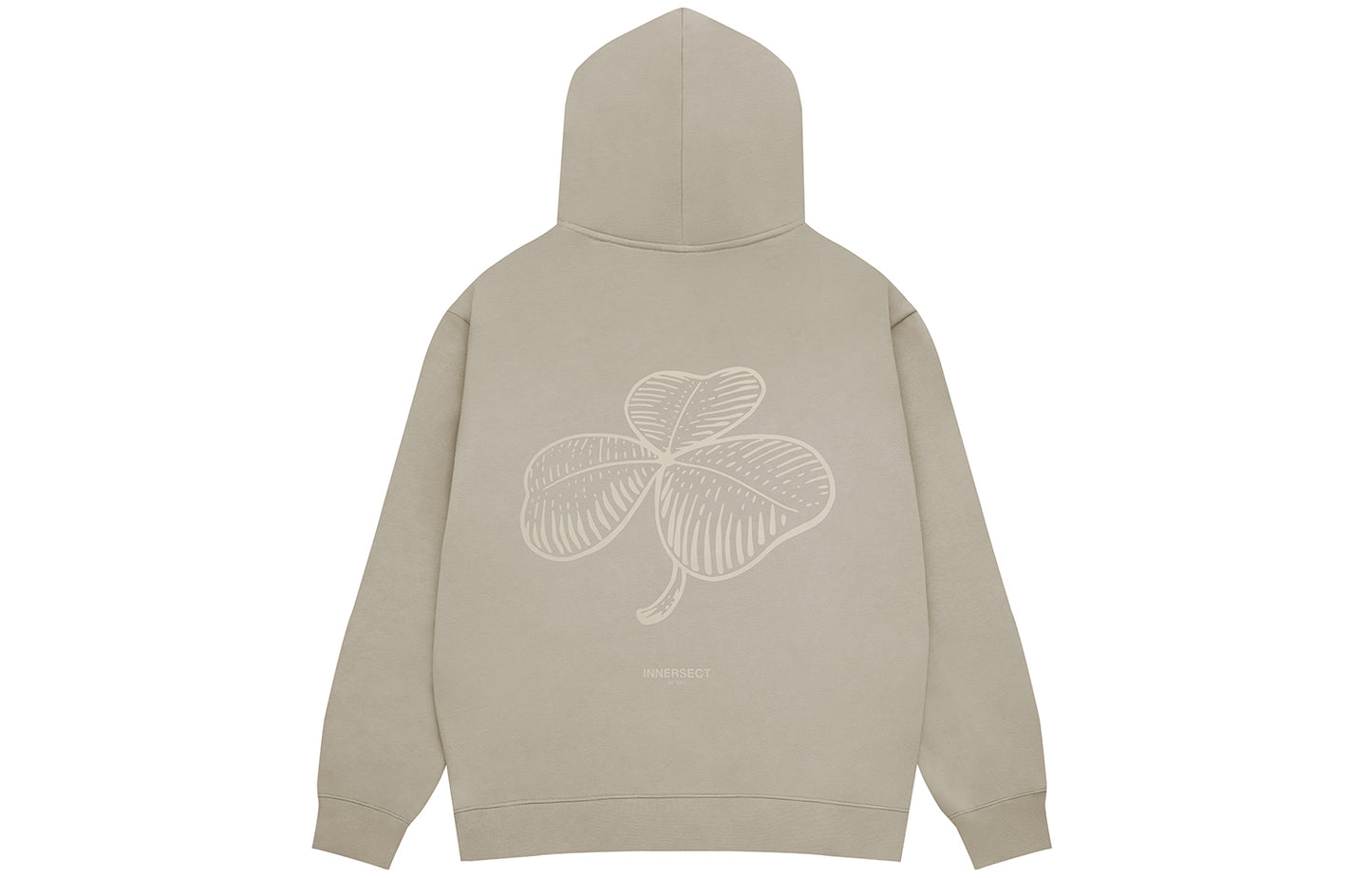 Brown "3" Logo Hoodie