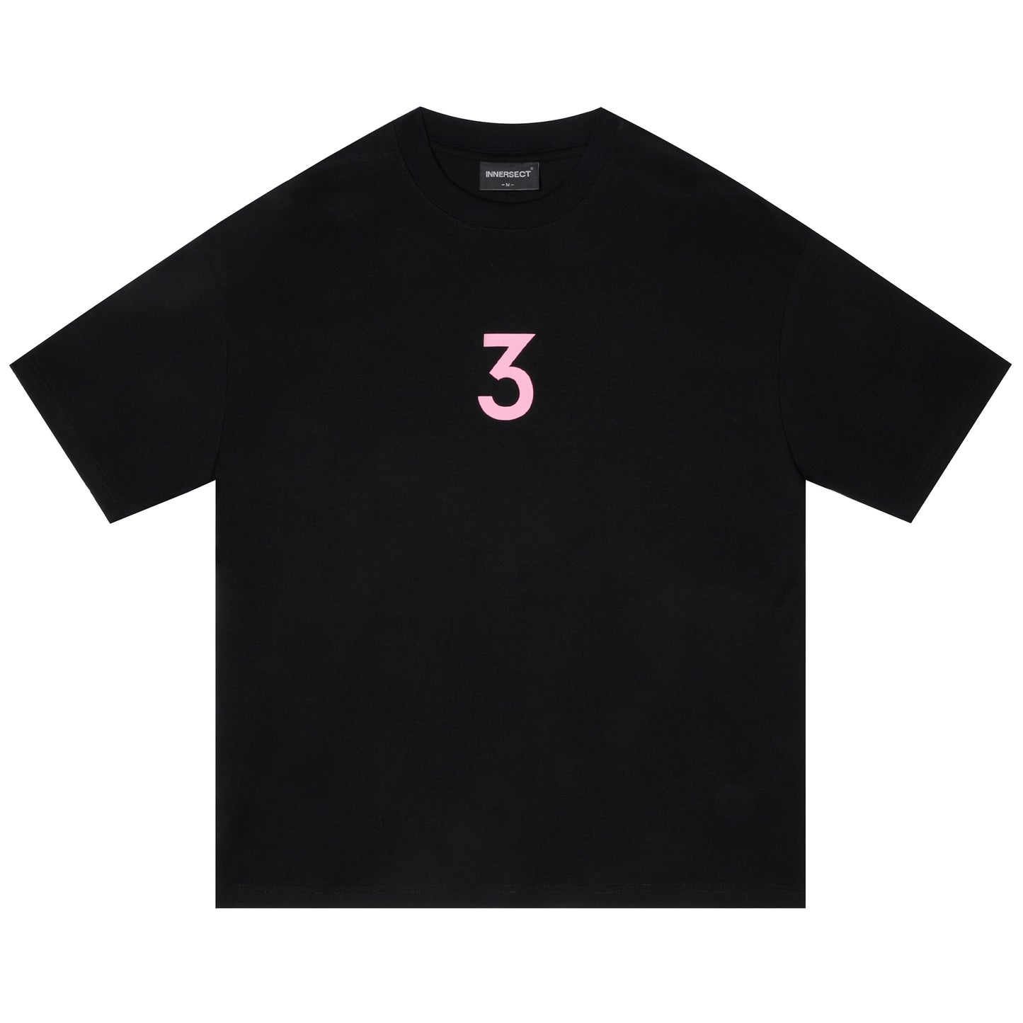 Black "3" Logo T-Shirt